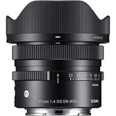 SIGMA AF 17MM F4 DG DN (C) - BLACK for SONY E