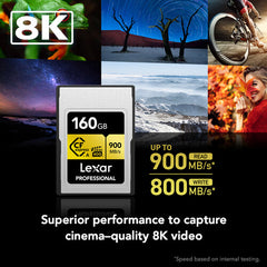 Lexar 160GB CFexpress Type A Card GOLD