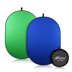 HIFFIN 2-in-1 Collapsible Background 150cm X 200cm