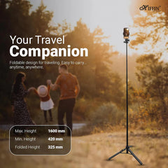 HIFFIN HST-61 Portable Long Selfie Stick Tripod