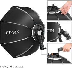 HIFFIN 65cm Flash Speedlite Softbox