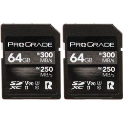 ProGrade Digital SDXC UHS-II V90 Memory Card (64GB)