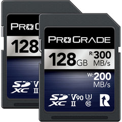 ProGrade Digital SDXC UHS-II V90 Memory Card (128GB) 2-Pack