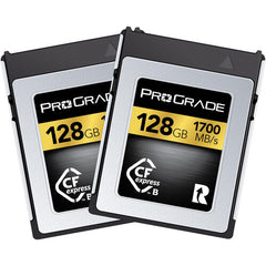 ProGrade Digital 128GB CFexpress 2.0 Memory Card, 2-Pack