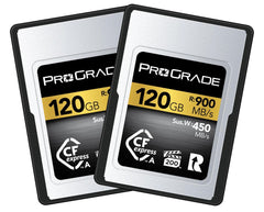 ProGrade Digital 120GB CFexpress 2.0 VPG 200 Type A Memory Card, 2-pack