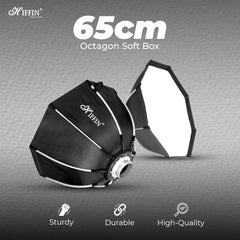HIFFIN Bowens Mount 65cm Octagon Soft Box