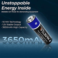 Welborn AA Rechargeable Ni-MH Batteries 3650 mAh