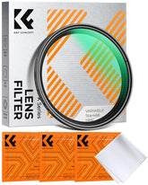 K&F 82mm Star Filter 4-8 Points Variable Starburst Filter Cross Screen