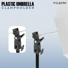 Welborn Plastic Umbrella Clamp for Photography