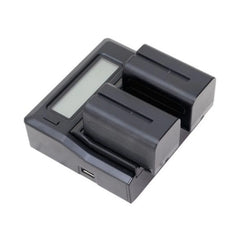 Welborn WB-C-005 Dual LCD Camera Battery Charger