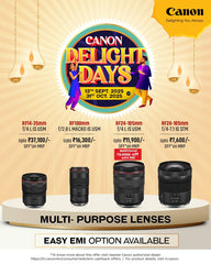 Canon RF24-105mm f/4-7.1 IS STM Kit Lens | Upto ₹7,600 Off | Easy EMI Option