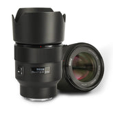 Meike 85mm F/1.8 (E Mount) For Sony's Alpha (α) cameras.