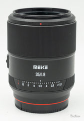 Meike 35mm F1.8 (E Mount) For Sony's Alpha (α) cameras.