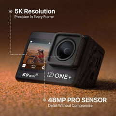 IZI ONE Plus 5K UHD Action Camera