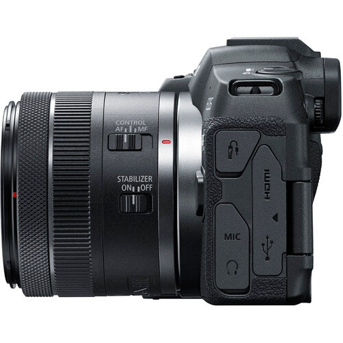 CANON EOS R8 BODY WITH RF24-105MM STM & LPE17