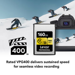 Lexar 160GB CFexpress Type A Card GOLD