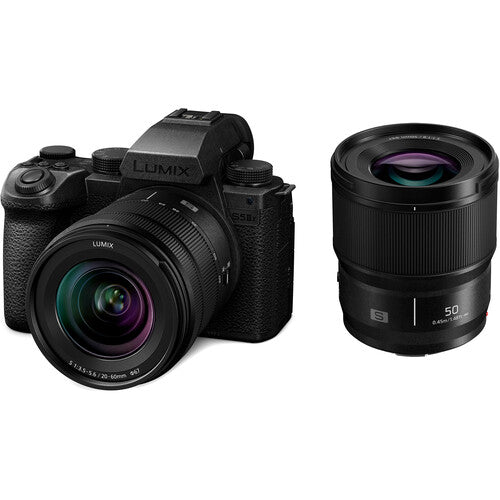 Panasonic Lumix S5 IIX Mirrorless Camera with 20-60mm and 50mm Kit