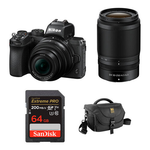 NIKON DIGITAL CAMERA Z50 BODY Z DX 18-140MM F/3.5-6.3 WITH EN-EL25