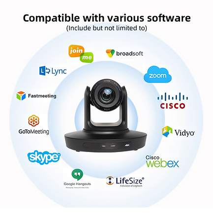 VIDEOCAST VC90A 10X 4K AI Tracking PTZ Camera