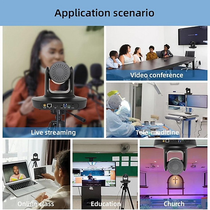 VIDEOCAST VC90A 10X 4K AI Tracking PTZ Camera