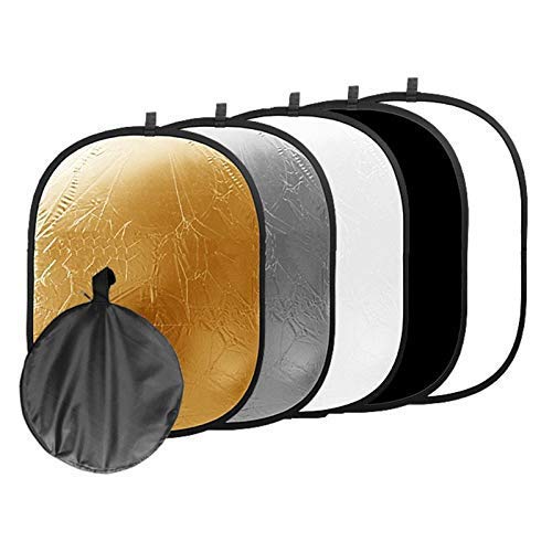 HIFFIN Portable 5 in 1  Collapsible Reflector 150x200cm