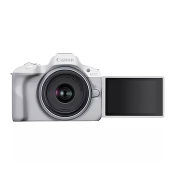 Canon EOS R50 RF-S 18-45mm IS STM Lens Kit White