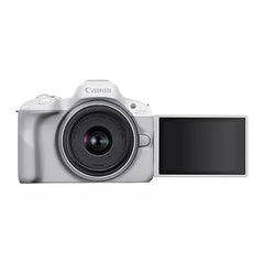 Canon EOS R50 RF-S 18-45mm IS STM Lens Kit White