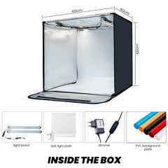 HIFFIN 60x60cm Portable Photo Studio Light Box