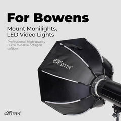 HIFFIN Bowens Mount 65cm Octagon Soft Box