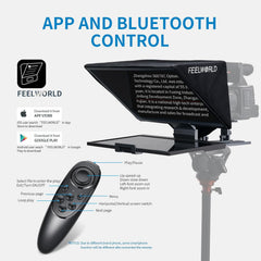 Feelworld TP16 16 Inch Folding Teleprompter