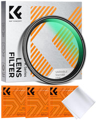 K&F 82mm Star Filter 4-8 Points Variable Starburst Filter Cross Screen
