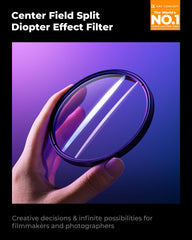 K&F 82mm Centerfield Split Diopter Filter Special Effect