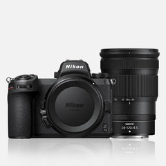 Nikon Z 7II + NIKKOR Z 24-120mm F/4 S Lens with Additional Battery, Optical Zoom, Black