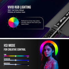 Hiffin HF-550 RGB LED Stick Light