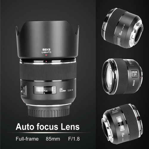 Meike 85mm F/1.8 (EF Mount) For Canon's EOS DSLR cameras.