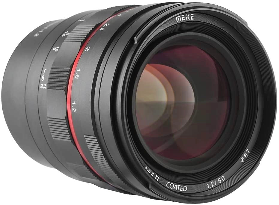 Meike Manual 50mm 1.2 (Z Mount) For Nikon's Z cameras.