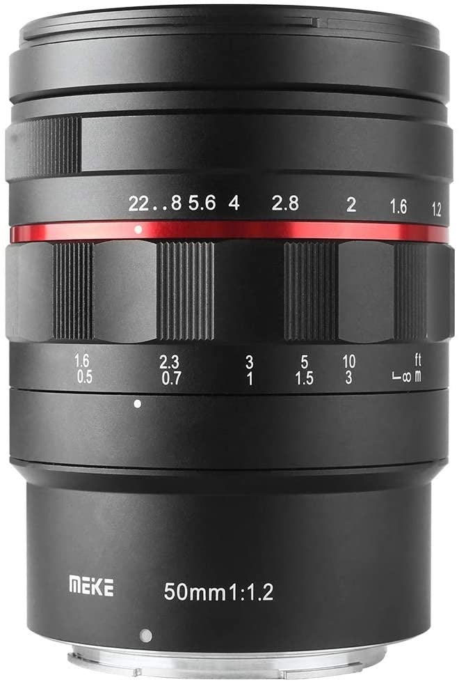 Meike Manual 50mm 1.2 (Z Mount) For Nikon's Z cameras.