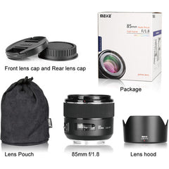 Meike 85mm F/1.8 (EF Mount) For Canon's EOS DSLR cameras.